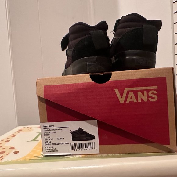 Vans Baby Shoe size 5c Hightop - Picture 4 of 5